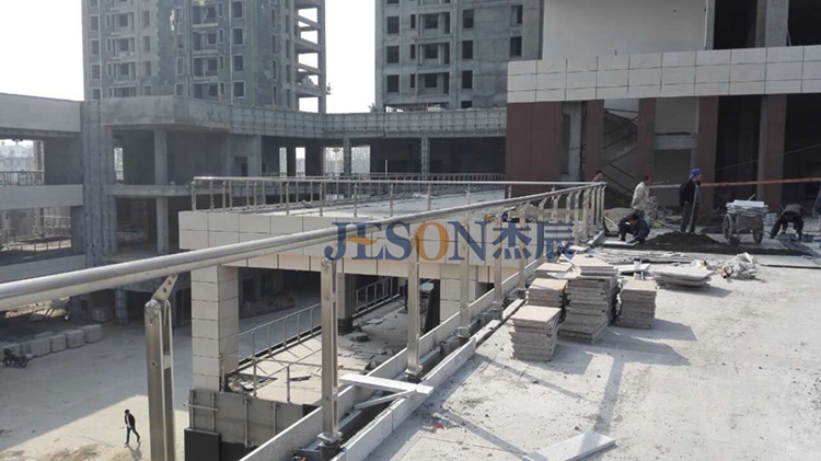 【杰辰護(hù)欄案例】漯河昌建廣場(chǎng)